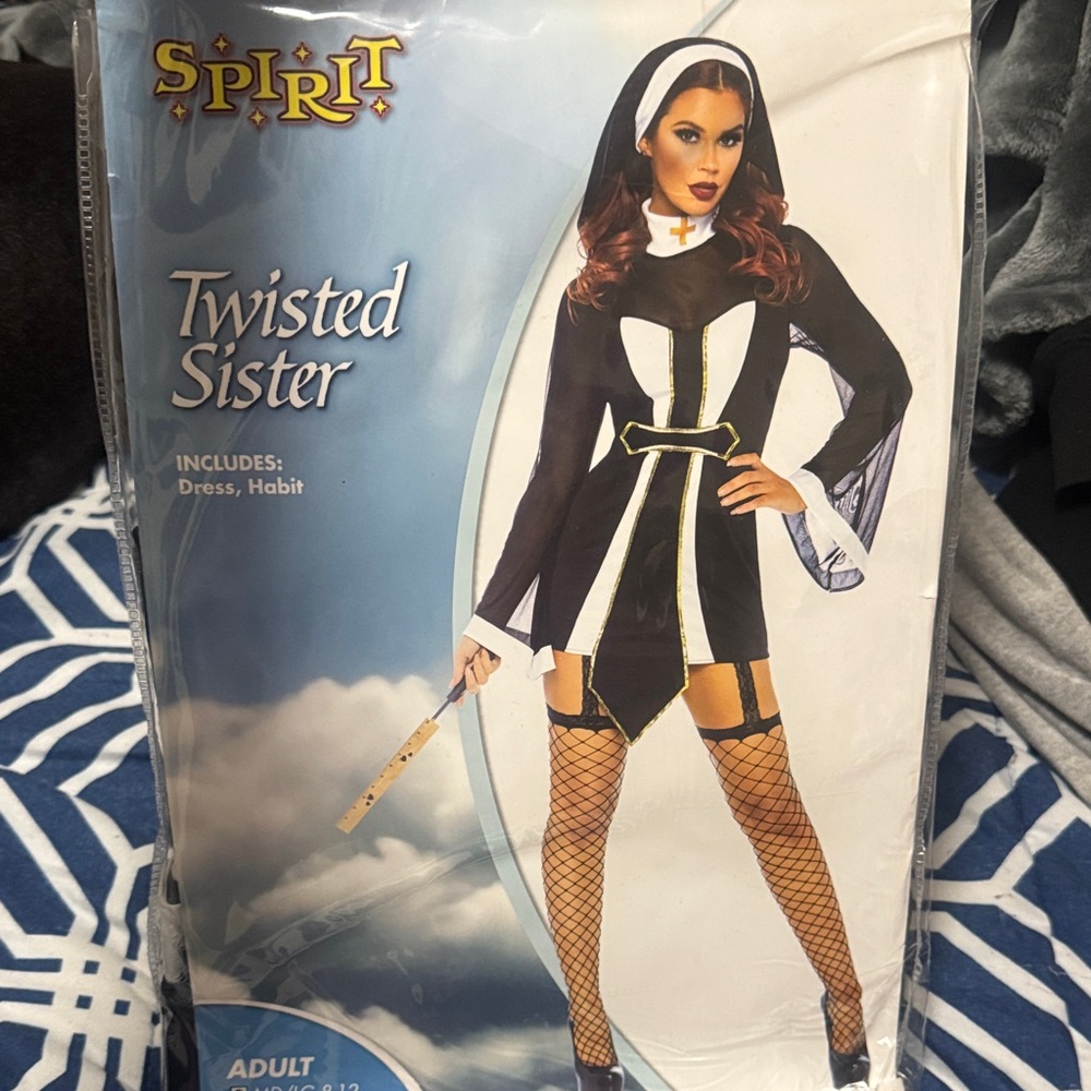 Spirit Twisted Sister Kids Costume - Black and White